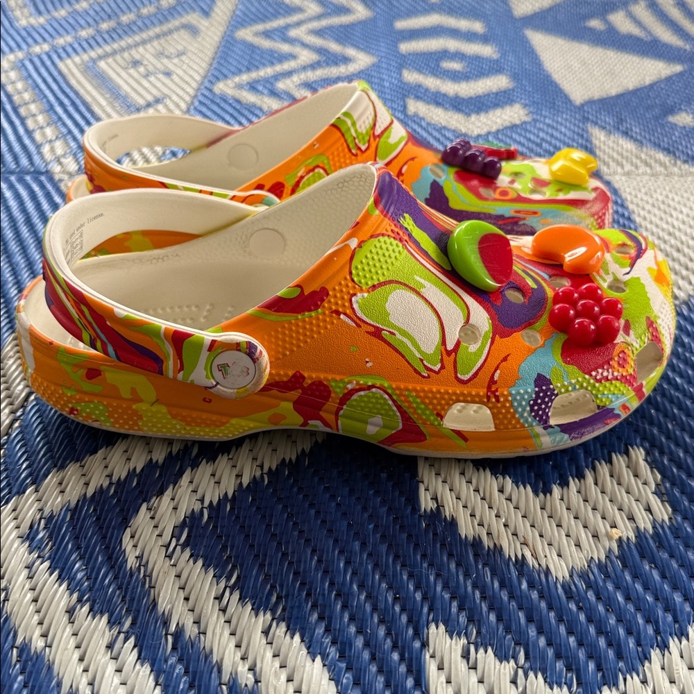 Crocs X Trix Cereal Classic M8 W10 Slides Sandals… - image 7